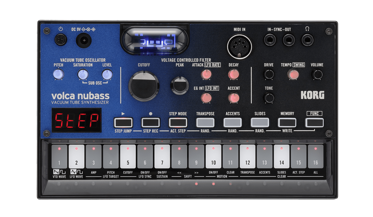KORG VOLCA NUBASS SYNTH MODULE - Music Planet New Zealand