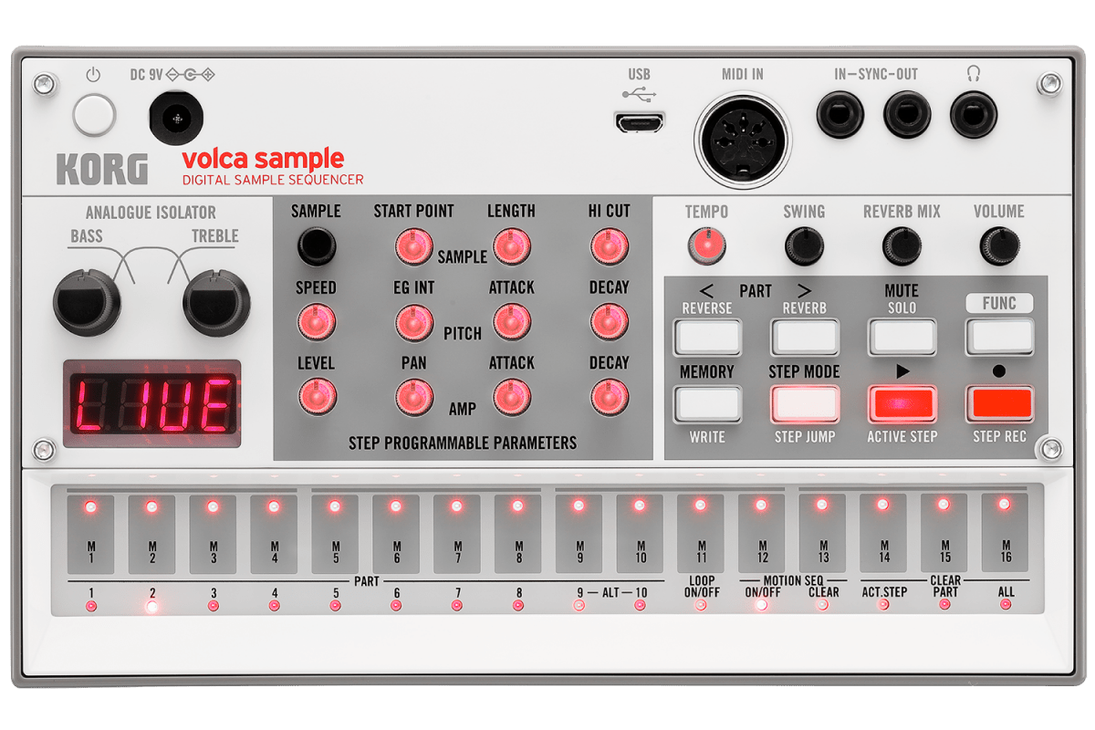KORG VOLCA SAMPLE 2 MODULE - Music Planet New Zealand