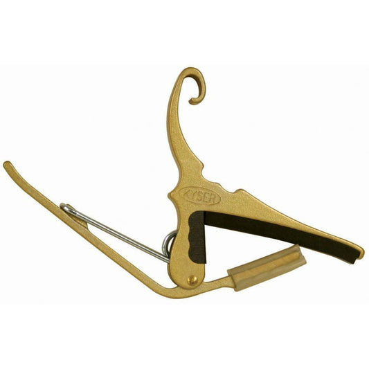 KYSER KG6 STEEL STRING CAPO GOLD - Music Planet New Zealand