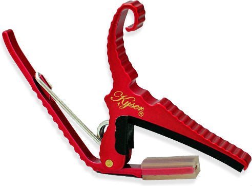 KYSER KG6 STEEL STRING CAPO RED - Music Planet New Zealand