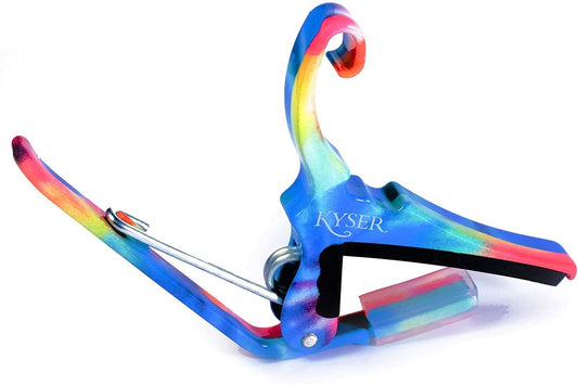 KYSER KG6 STEEL STRING CAPO TIE DYE - Music Planet New Zealand