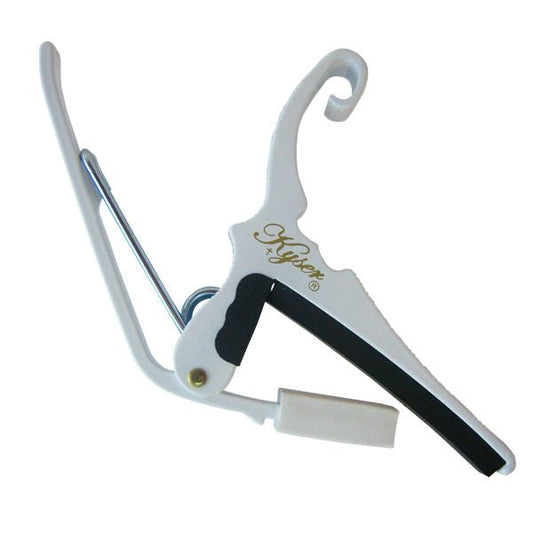 KYSER KG6 STEEL STRING CAPO WHITE - Music Planet New Zealand