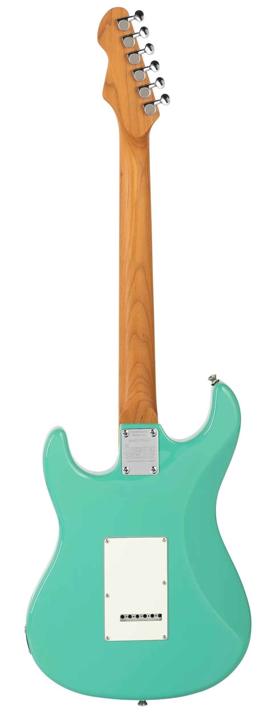 Levinson Sceptre Gen II Ventana Standard SV1 Electric Guitar Sea Foam Green - Music Planet NZ