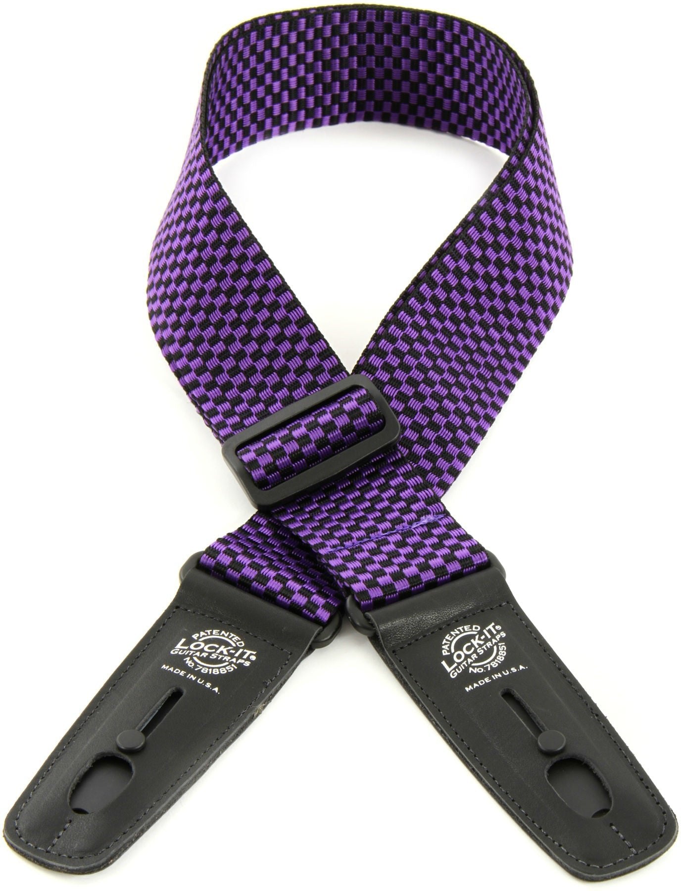 LOCK - IT STRAPS PRO GIG 2INCH PURPLE - Music Planet New Zealand