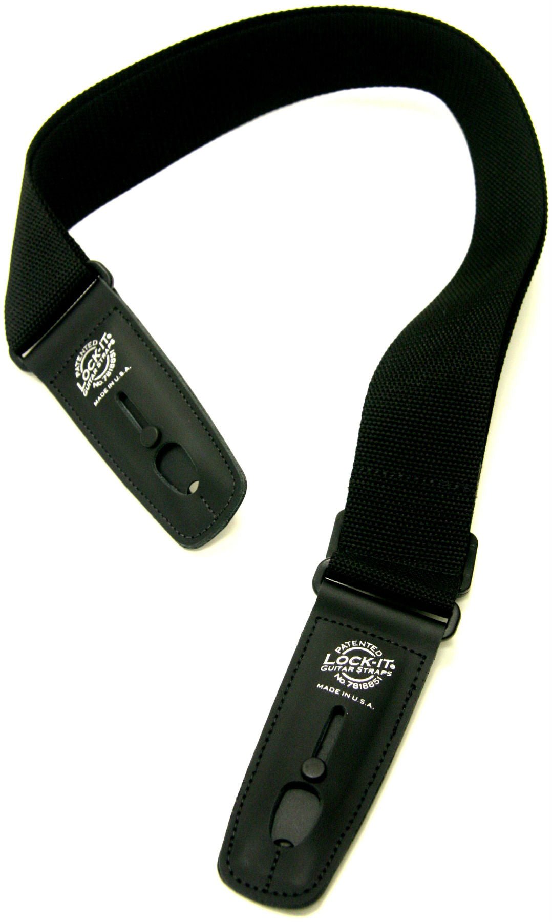 LOCK - IT STRAPS PRO GIG SERIES 2 - INCH BLK - Music Planet New Zealand