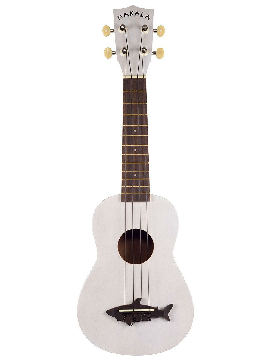 MAKALA SOPRANO SHARK UKULELE GREAT WHITE - Music Planet New Zealand