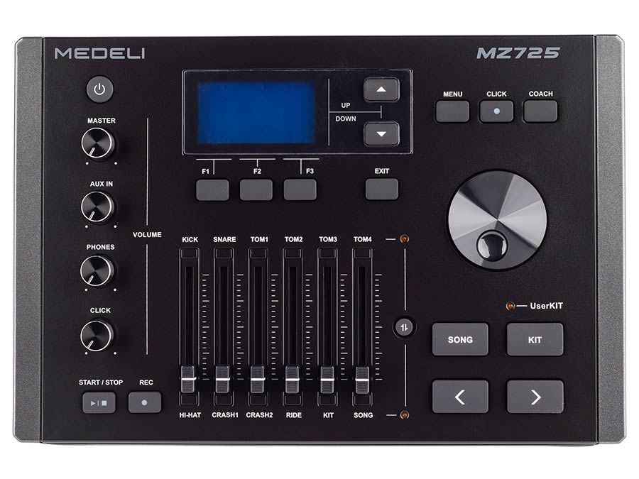 MEDEL MZ725 MESH HEAD DIGITAL DRUM KIT - Music Planet New Zealand