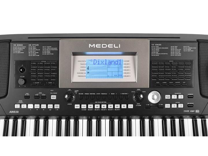 MEDELI AW830 76 NOTE TOUCH RESPONSE KEYBOARD - Music Planet New Zealand