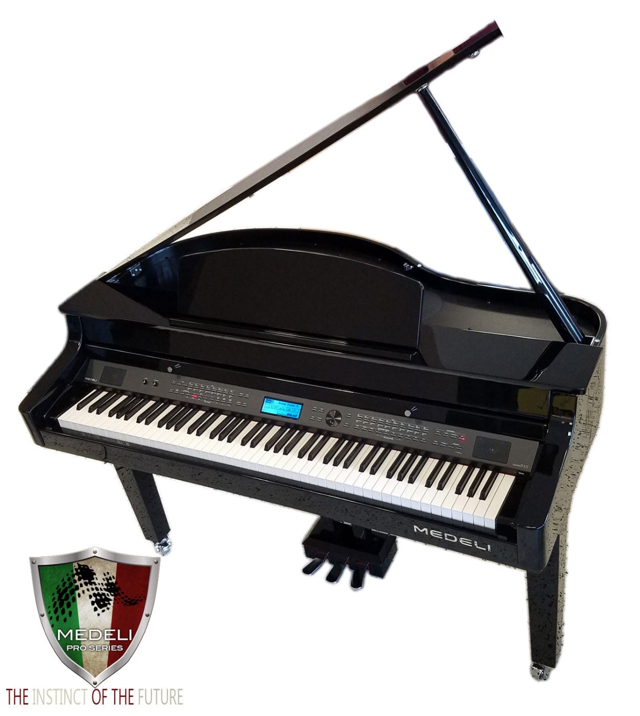 MEDELI GRAND 510 DIGITAL BABY GRAND PIAN - Music Planet New Zealand