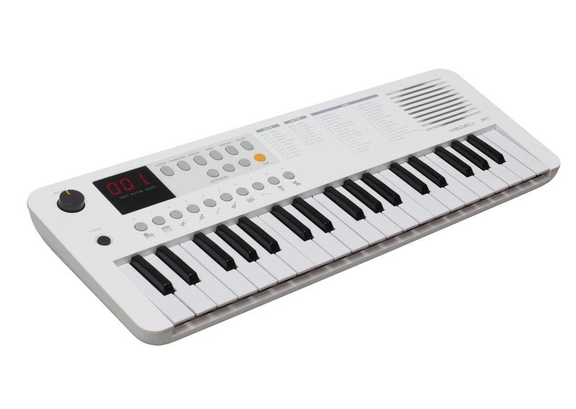 MEDELI MK1 MINI 37 NOTE KEYBOARD IN WHITE - Music Planet New Zealand