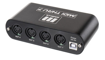 MIDITECH MIDI THRU 7 V2 (1 IN/7OUT) - Music Planet New Zealand