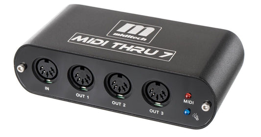 MIDITECH MIDI THRU 7 V2 (1 IN/7OUT) - Music Planet New Zealand