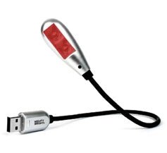 MIGHTY BRIGHT 2 - LED USB LIGHT RED - Music Planet New Zealand