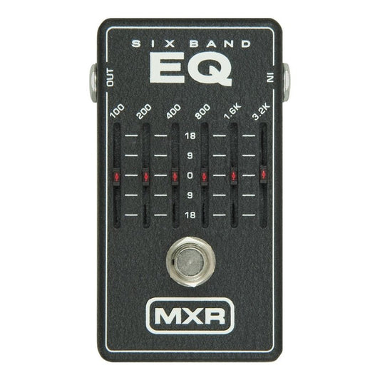 MXR SIX BAND GRAPHIC EQ PEDAL - Music Planet New Zealand