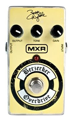 MXR ZAKK WYLDE SIGNATURE OVERDRIVE PEDAL - Music Planet New Zealand