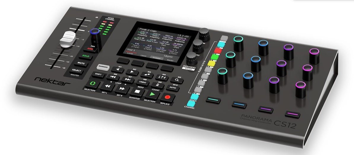 NEKTAR CS12 PANORAMA CHANNEL STRIP CONTROLLER - Music Planet New Zealand