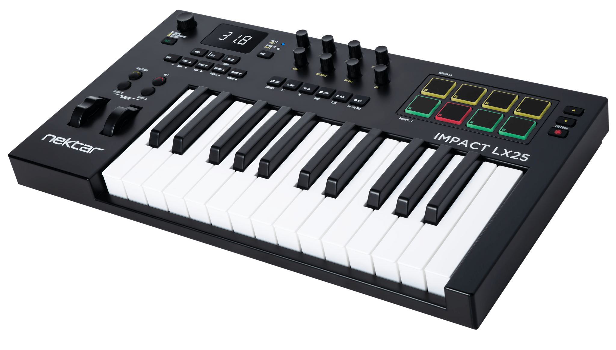 Nektar LX25 MK3 25 - Key USB MIDI Controller Keyboard - Music Planet New Zealand