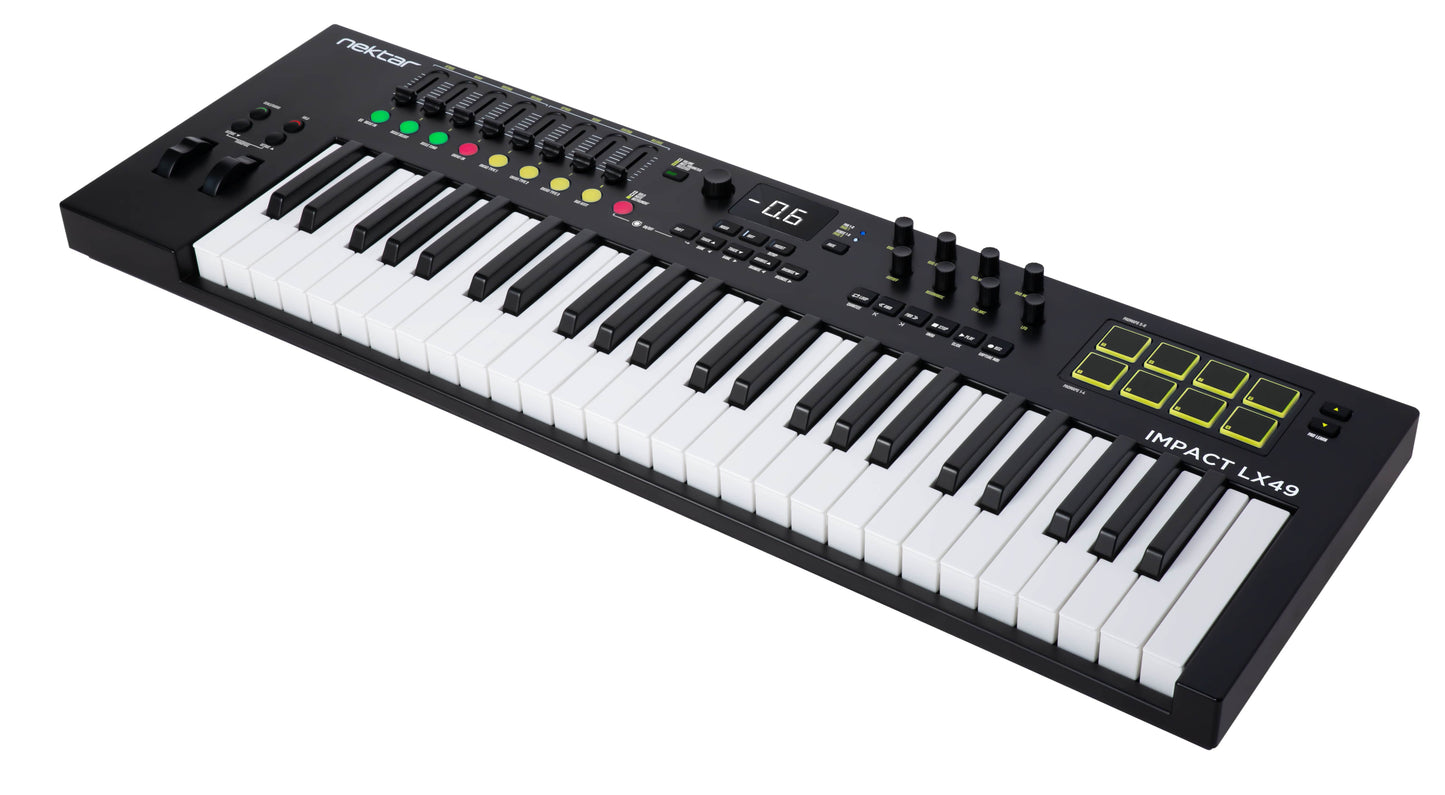 Nektar LX49 MK3 49 - Key USB MIDI Controller Keyboard - Music Planet New Zealand