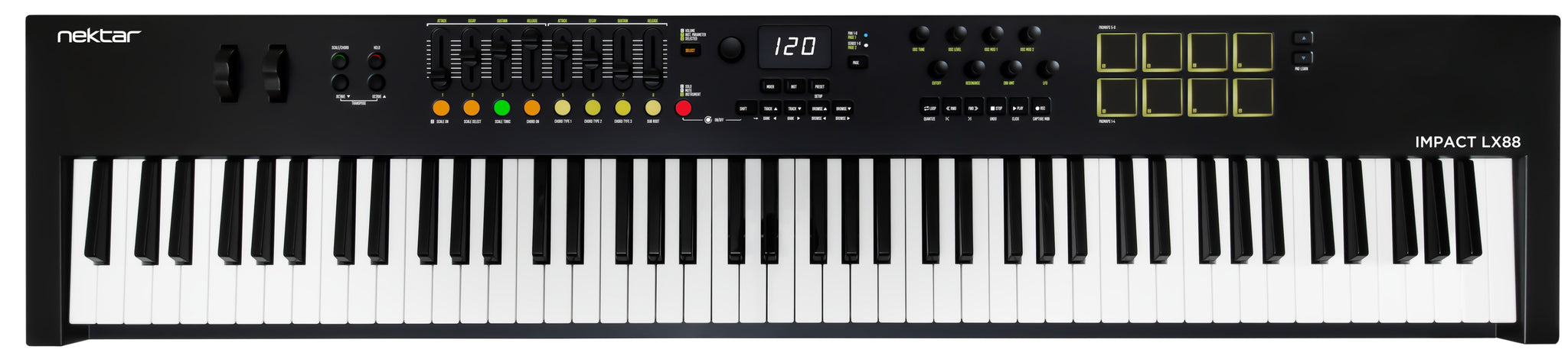 Nektar LX88 MK3 88 - Key USB MIDI Controller Keyboard - Music Planet New Zealand