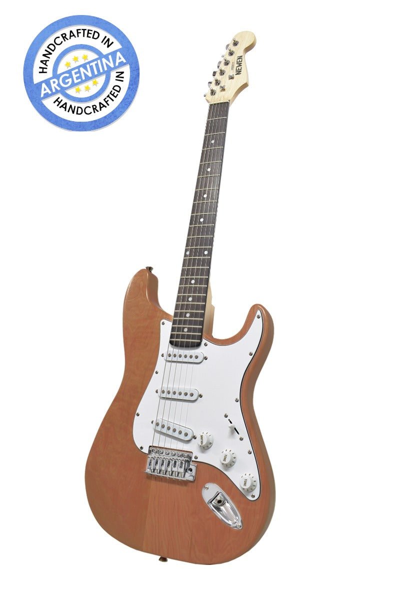 NEWEN ST ELECTRIC GUITAR IN DARK WOOD - Music Planet New Zealand