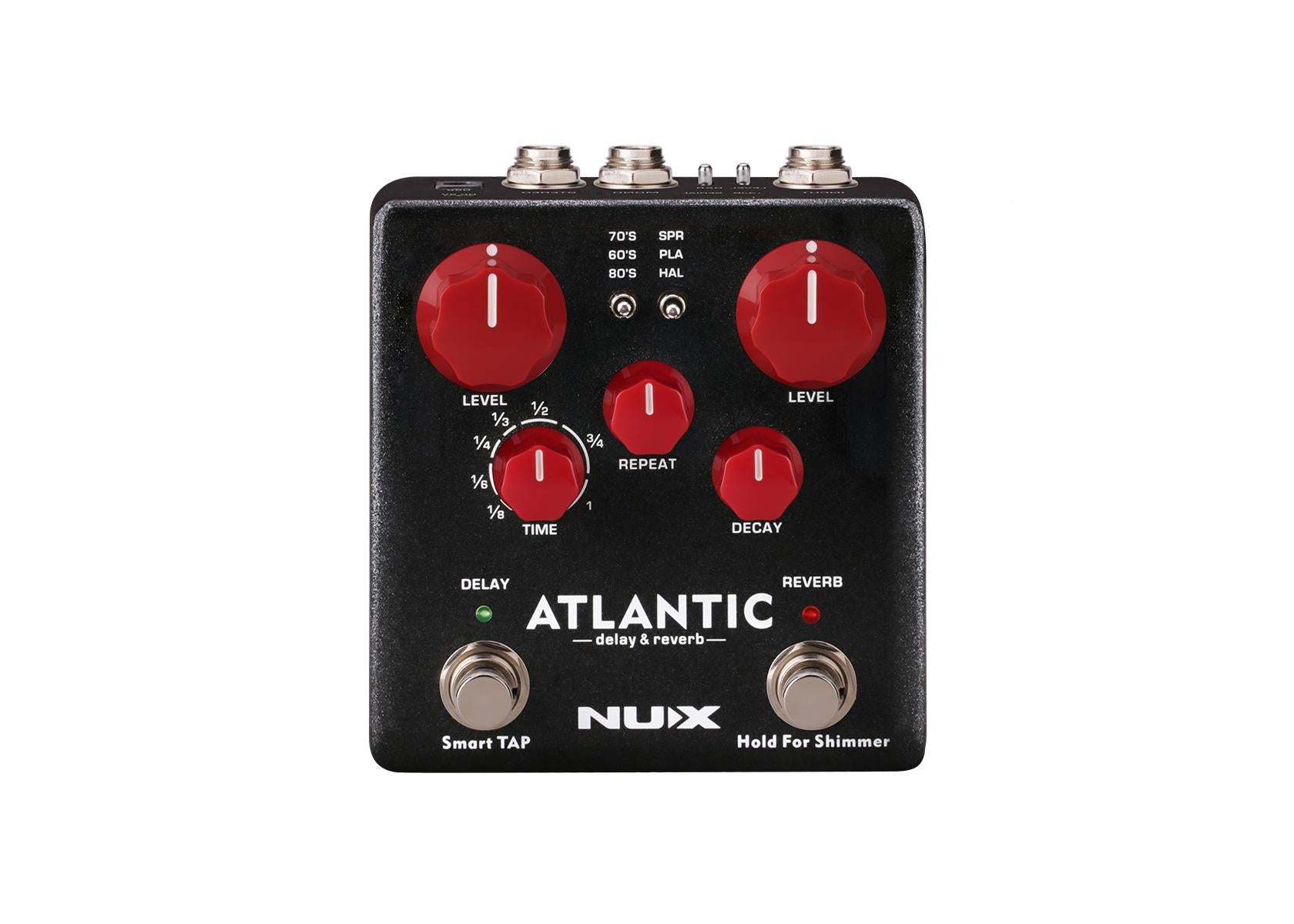 NUX ATLANTIC DELAY/REVERB - Music Planet New Zealand