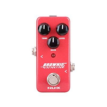 NUX BROWNIE DISTORTION MINI EFFECT PEDAL - Music Planet New Zealand
