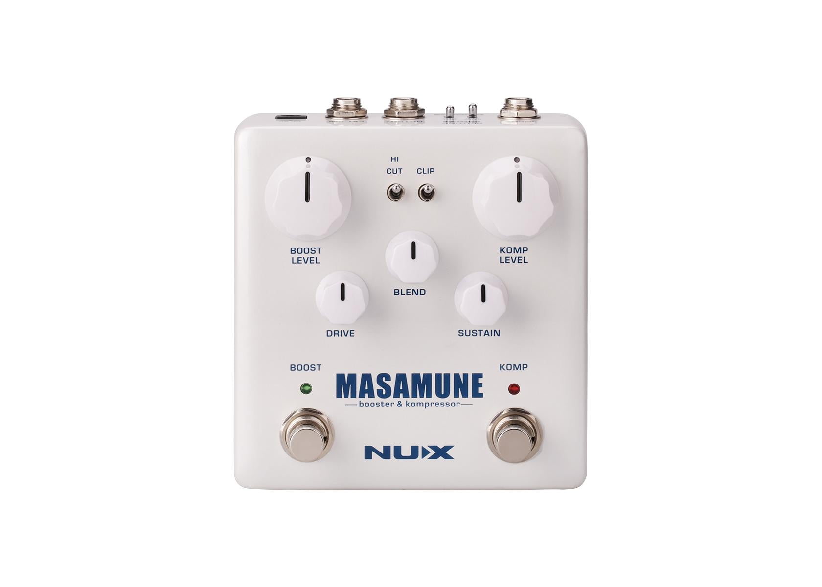 NUX MASAMUNE BOOSTER & COMPRESSOR - Music Planet New Zealand