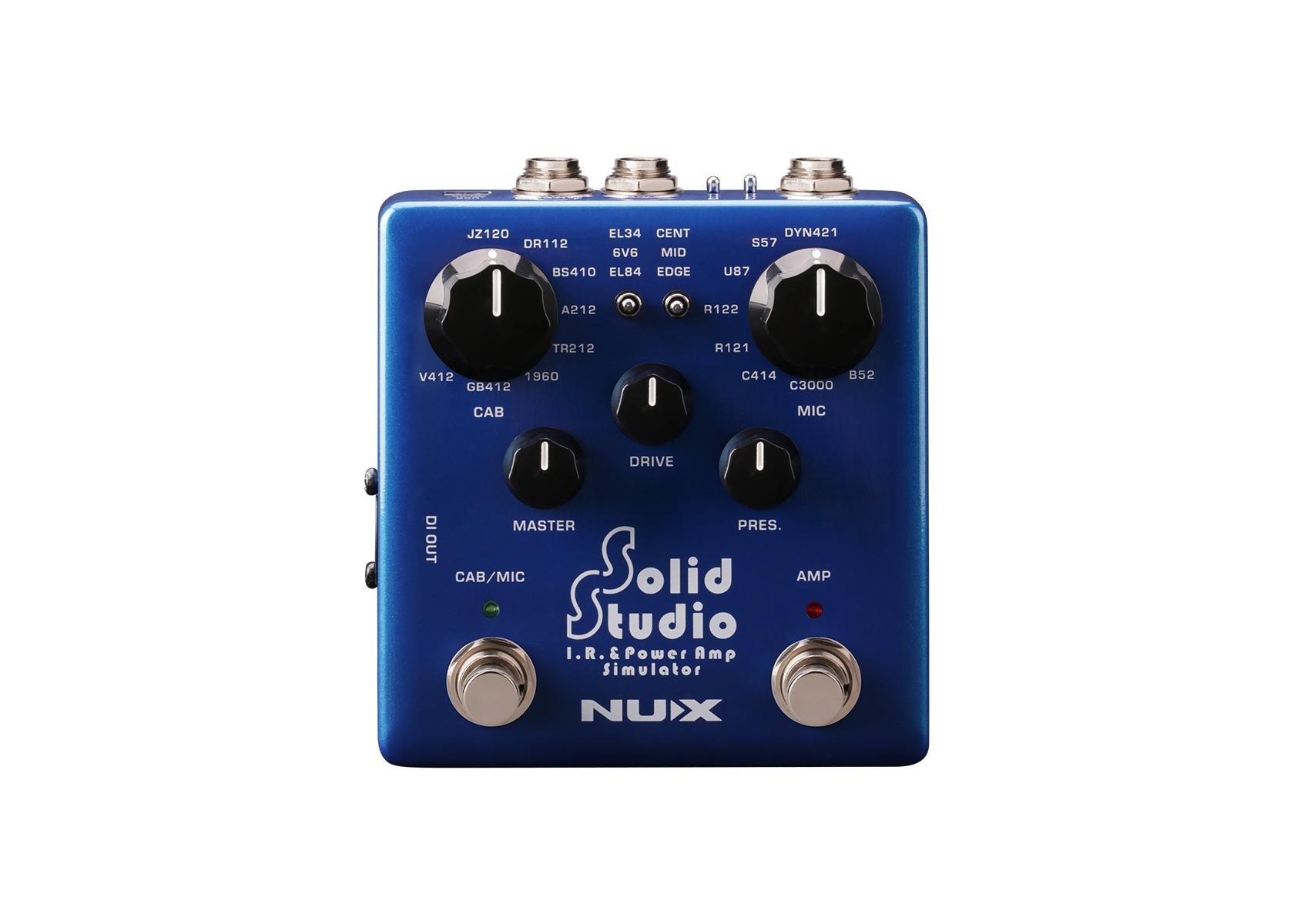 NUX SOLID STUDIO IR & AMP SIMULATOR - Music Planet New Zealand