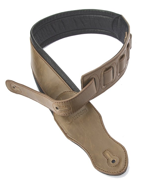 OCAR STRAP DARK BROWN W/BLACK EDGES - Music Planet New Zealand