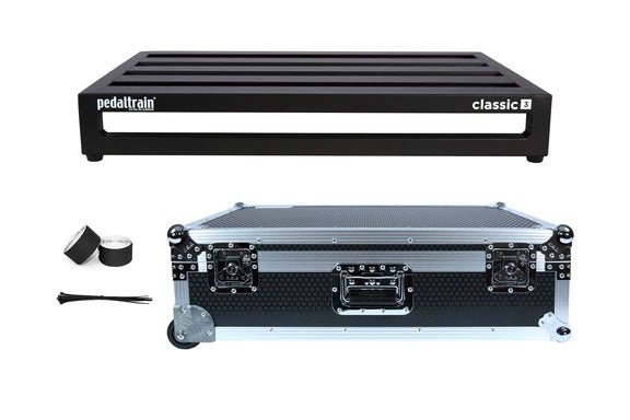 PEDALTRAIN CLASSIC 3 W/WHEELED TOUR CASE - Music Planet New Zealand
