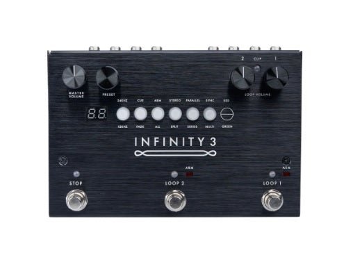 PIGTRONIX INFINITY 3 LOOPER TRIPLE PEDAL - Music Planet New Zealand