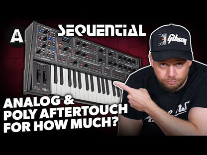 Sequential FOURM 4-Voice Analog Synth with Polyphonic Aftertouch