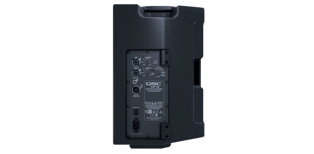 QSC CP12 1000W 12” 2 - way Powered Loudspeaker - Music Planet New Zealand
