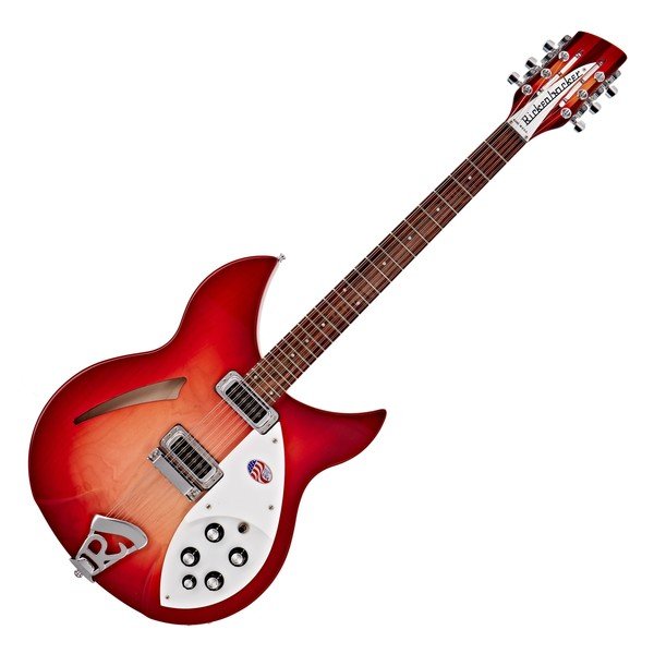 RICKENBACKER 330/12 FIREGLO GUITAR - Music Planet New Zealand