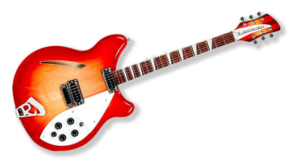Rickenbacker 360 Semi - Hollow Electric Guitar - Fireglo - Music Planet NZ