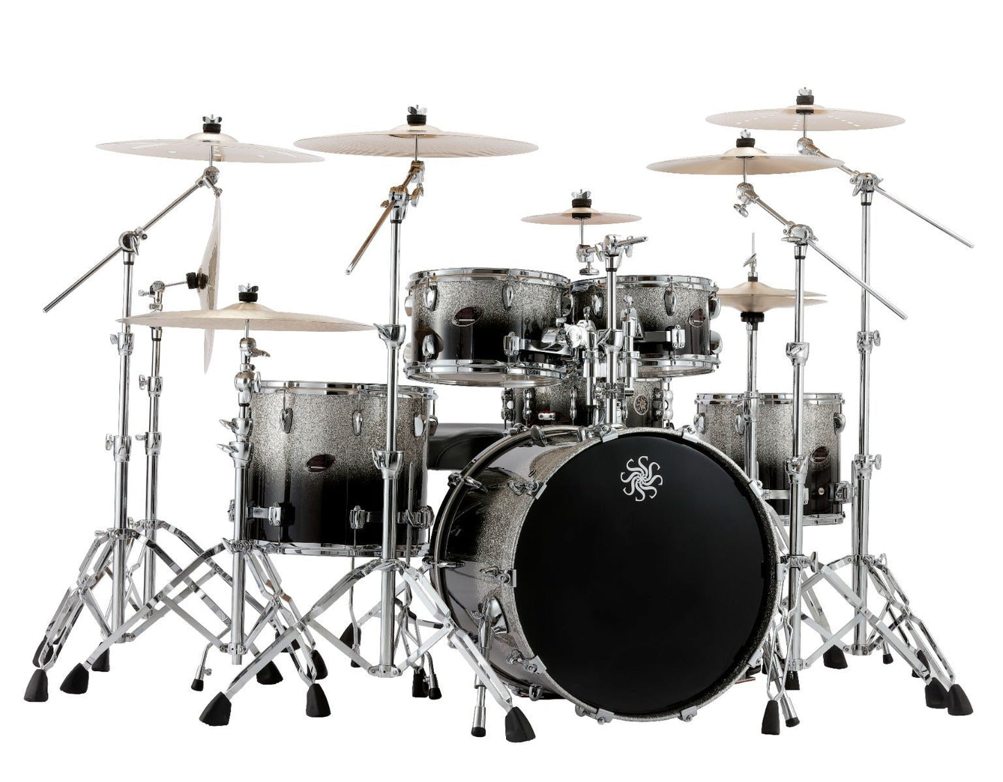 SAKAE OSAKA HERITAGE EVOLVED 4PC MAPLE BLACK TO SILVER SPARK - Music Planet New Zealand