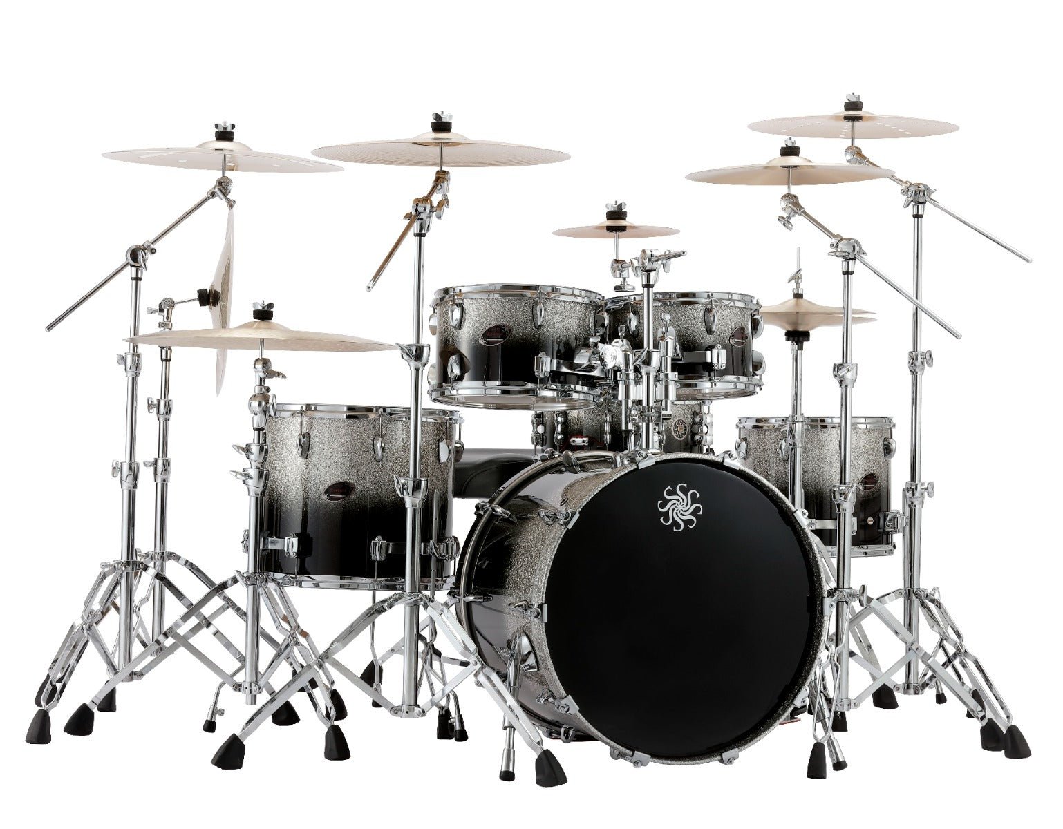 SAKAE OSAKA HERITAGE EVOLVED 4PC MAPLE BLACK TO SILVER SPARK - Music Planet New Zealand