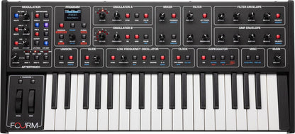 Sequential FOURM 4 - Voice Analog Synth with Polyphonic Aftertouch - Music Planet NZ