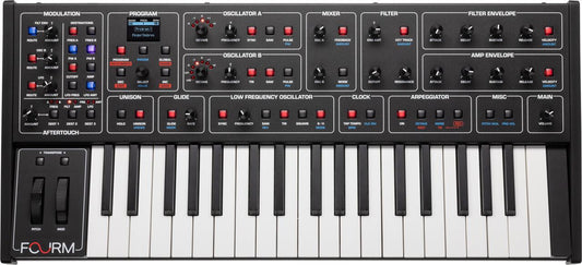 Sequential FOURM 4 - Voice Analog Synth with Polyphonic Aftertouch - Music Planet NZ