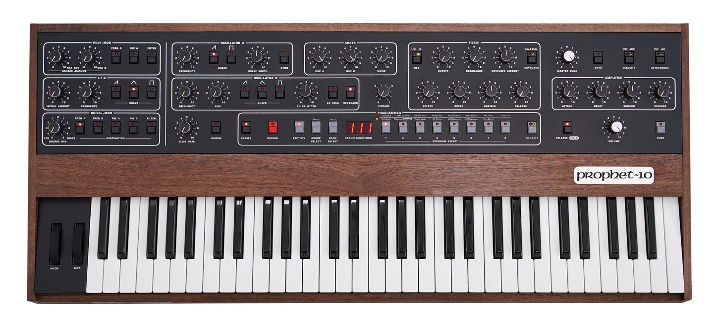 SEQUENTIAL PROPHET 10 SYNTHESIZER - Music Planet New Zealand
