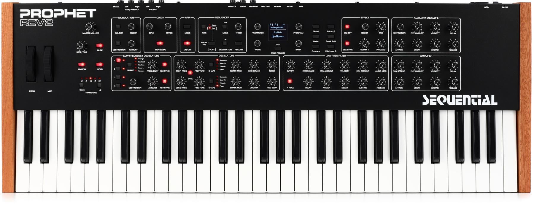 SEQUENTIAL PROPHET REV2 8V KEYBOARD - Music Planet New Zealand