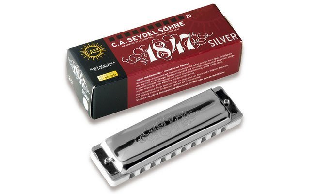 SEYDEL BLUES 1847 SILVER C HARMONICA - Music Planet New Zealand