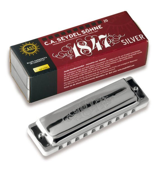 SEYDEL BLUES 1847 SILVER D HARMONICA - Music Planet New Zealand