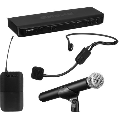 SHURE BLX DUAL COMBO SYSTEM WITH PGA31 - Music Planet New Zealand
