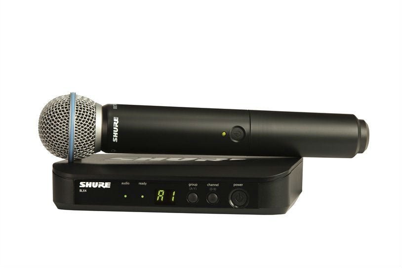 SHURE BLX HANDHELD SYSTEM WITH BETA58 - Music Planet New Zealand