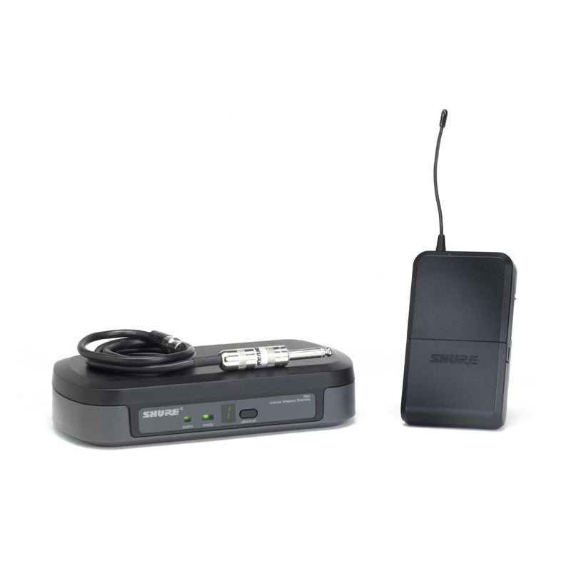 SHURE PG WIRELESS SYSTEM WITH WA302 - Music Planet New Zealand