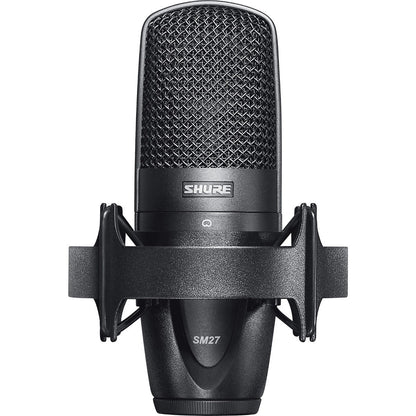 SHURE SM27 LARGE DIAPHRAGM CONDENSER MIC - Music Planet New Zealand