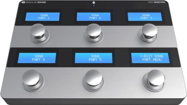 SINGULAR SOUND MIDI MAESTRO FOOT CONTROL - Music Planet New Zealand