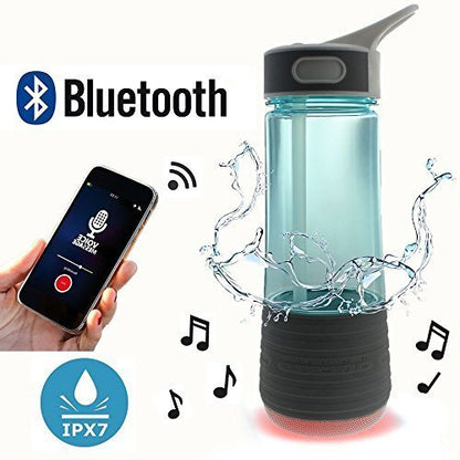 SLURP BLUETOOTH BOTTLE GREY - Music Planet New Zealand