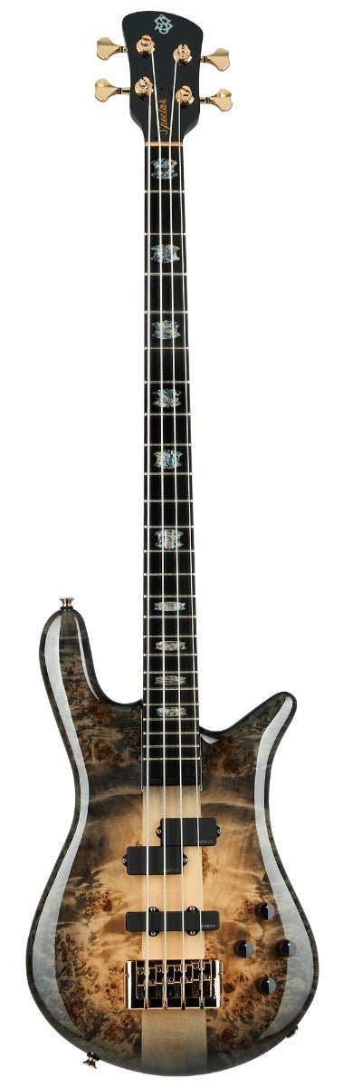 SPECTOR EURO 4 CUSTOM NATURAL BLACK BURST GLOSS - Music Planet New Zealand